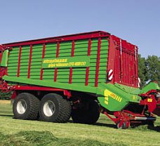 photo of a Strautmann forage wagon